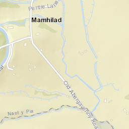Folly Road, Pontypool, Monmouthshire Street Map