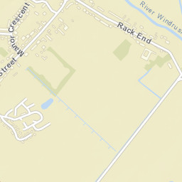 Standlake Street Map