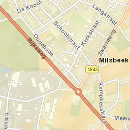 Milsbeek Street Map
