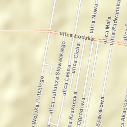 Gałków Mały Street Map