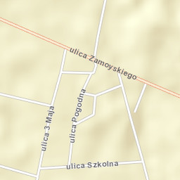 Jabłoń Street Map