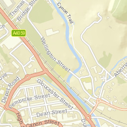 Aberdare Street Map