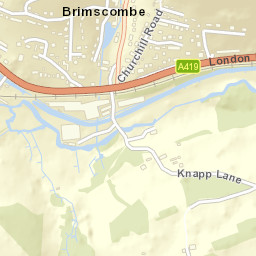 Brimscombe Street Map