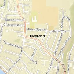 Neyland Street Map