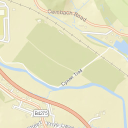 A4059, Aberdare, Rhondda Cynon Taff Street Map