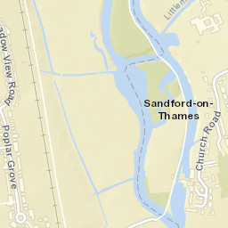 88 Church Road, Oxford, Oxfordshire OX4 Street Map