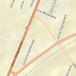 Szlichtyngowa Street Map