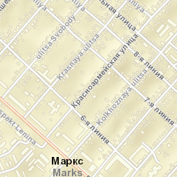 Marks Street Map
