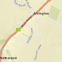 Main Rd, Lydney, Gloucestershire GL15, UK Street Map