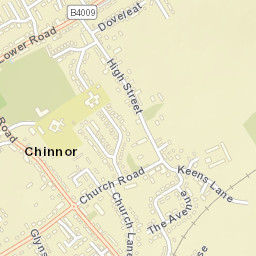 Chinnor Street Map