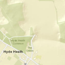Hyde Heath Street Map