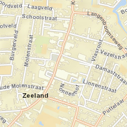 Zeeland Street Map