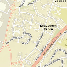 19 Redheath Close, Leavesden, Watford Street Map