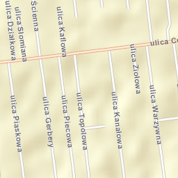 Starowa Góra Street Map