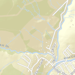 Glyncorrwg Street Map