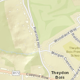 Theydon Bois Street Map