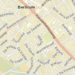 Berlicum Street Map