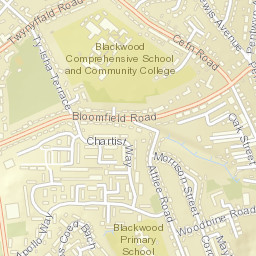 Blackwood Street Map