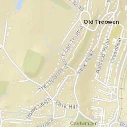 1 Bryn-Deri Terrace, Newbridge, Newport Street Map