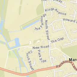 Marcham Street Map