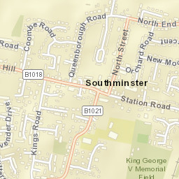 Southminster Street Map