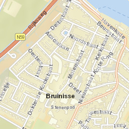 Bruinisse Street Map