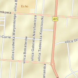 Pabianice Street Map