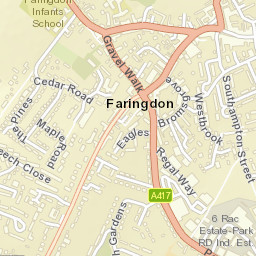 Faringdon Street Map