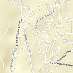 Soloneshnoye Street Map