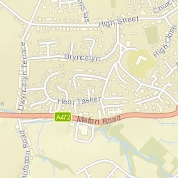Bwl Road, Nelson, Caerphilly CF46, UK Street Map