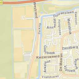 Krooswijk Street Map