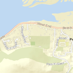 The Promenade, Pen-clawdd, Swansea Street Map