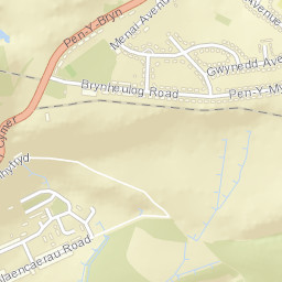 Croeserw Street Map