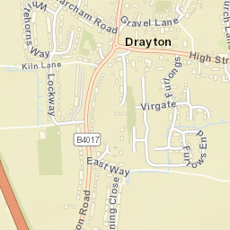 1 Abingdon Rd, Drayton, Abingdon, Oxfordshire OX14 4JB, UK Street Map
