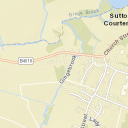 Sutton Courtenay Street Map
