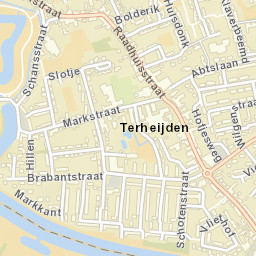 Terheijden Street Map