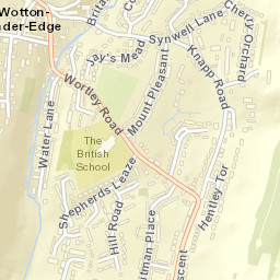 Wotton-under-Edge Street Map
