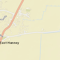 East Hanney Street Map
