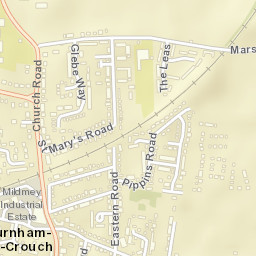 Burnham-on-Crouch Street Map