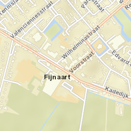 Fijnaart Street Map