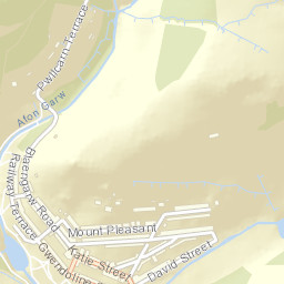 7 Greenfield Terrace, Blaengarw, Bridgend Street Map