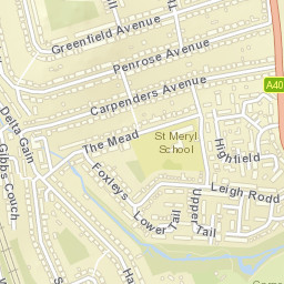 11 Harrow Way, Watford, Hertfordshire WD19, UK Street Map