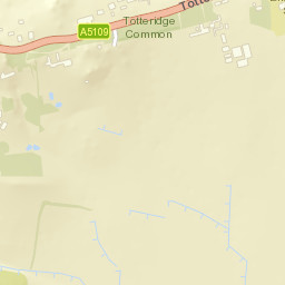41 Totteridge Common, London Borough of Barnet, N20, UK Street Map