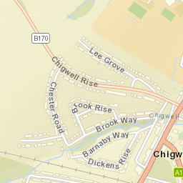 Chigwell Street Map