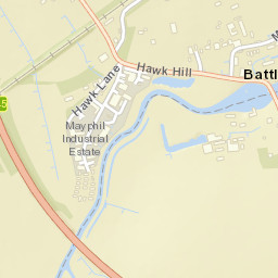 Hawk Hill, Wickford, Essex SS11, UK Street Map