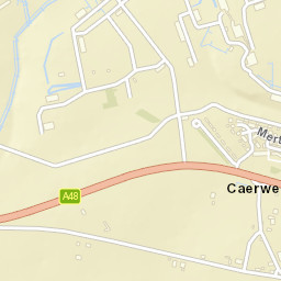 Caerwent Street Map