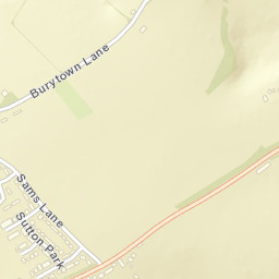 Broad Blunsdon Street Map