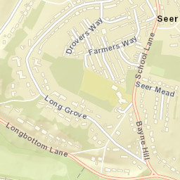 Seer Green Street Map