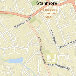 Stanmore Street Map