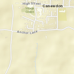 Canewdon Street Map
